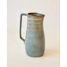 Gaudina — Artisan stoneware carafe 2.5L, Dune and Iode | Masamé