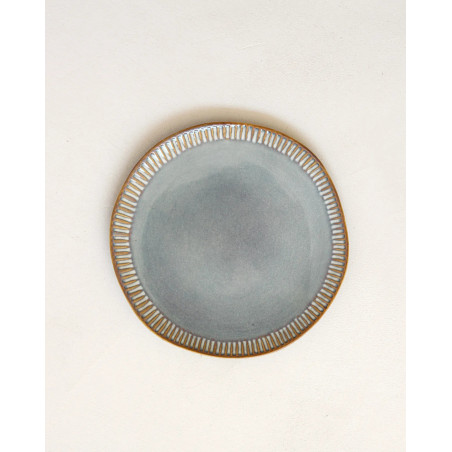 Assiette à dessert en Grès Diamètre 21,5 cm - GAUDINA