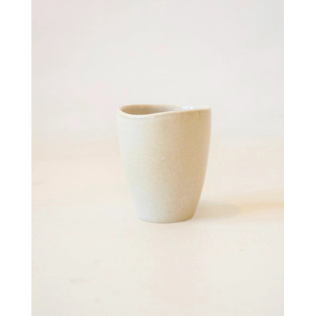 Gaudina — Stoneware espresso cup, Dune and Iode | Masamé