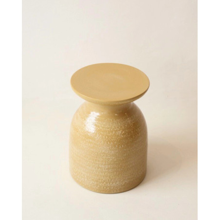Calla — Organic ceramic side table | Masamé