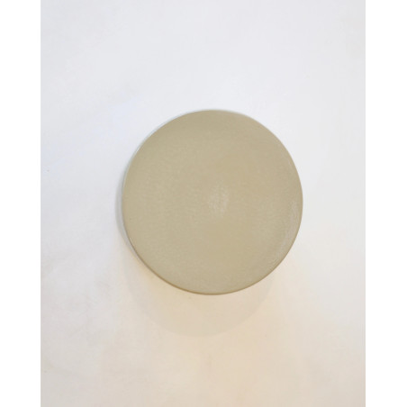 Table d'Appoint en Céramique Crème - ROUCAS | Masamé