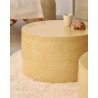 Endoume — Artisan round ceramic coffee table | Masamé