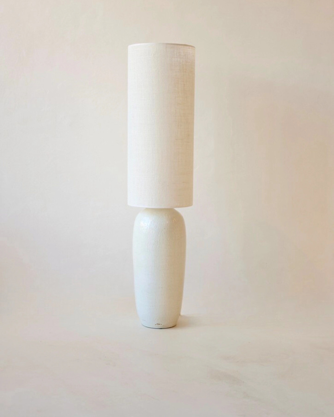 Botera — Artisan ceramic floor lamp H101 cm | Masamé