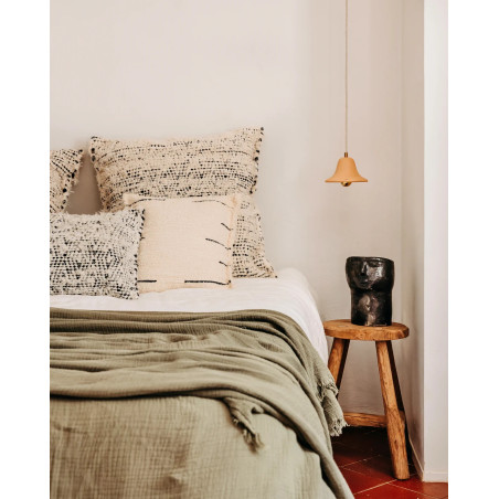 Gigaro S - Raw ceramic pendant light D16 | Masamé