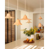 Gigaro M — Raw ceramic pendant light D23 | Masamé