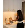 Gigaro M — Raw ceramic pendant light D23 | Masamé