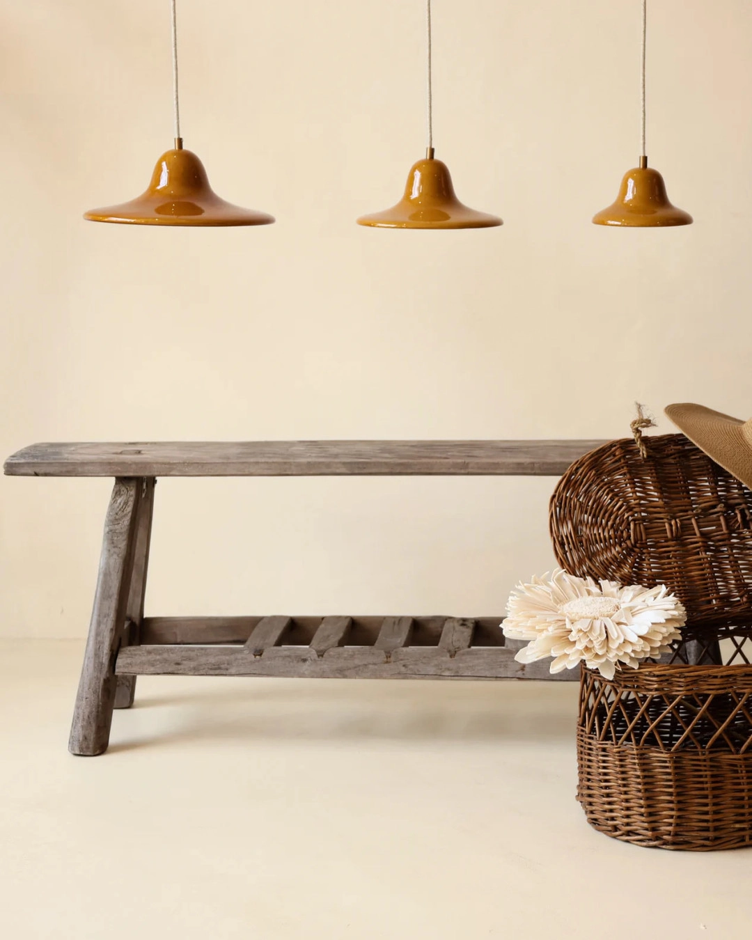 Gigaro M - Suspension Céramique émaillée Ø23 cm