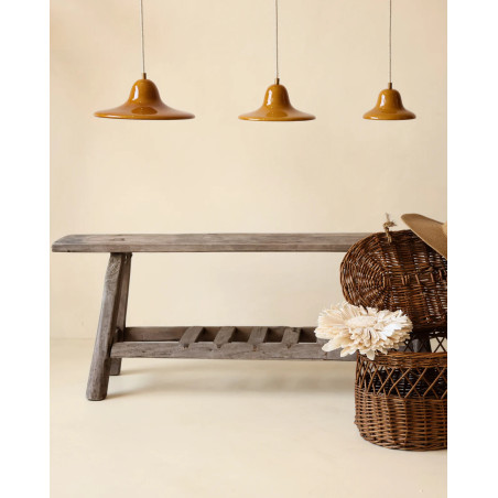 Gigaro L — Glazed ceramic pendant light D30 | Masamé