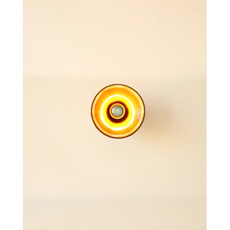 Gigaro S — Glazed ceramic wall light D16 | Masamé