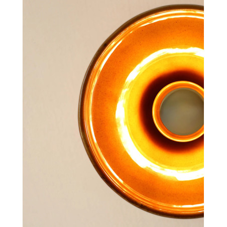 Gigaro S — Glazed ceramic wall light D16 | Masamé