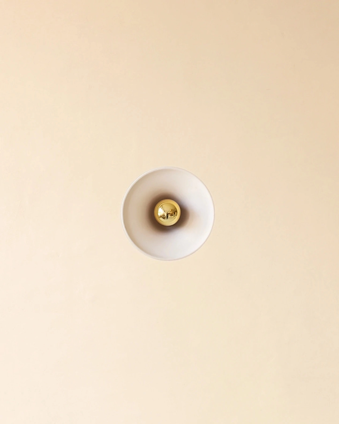 Gigaro S - Applique céramique brute Ø16 cm