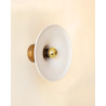 Gigaro M — Raw ceramic wall light D23 | Masamé