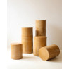 Roucas — Artisan ceramic side table and column | Masamé