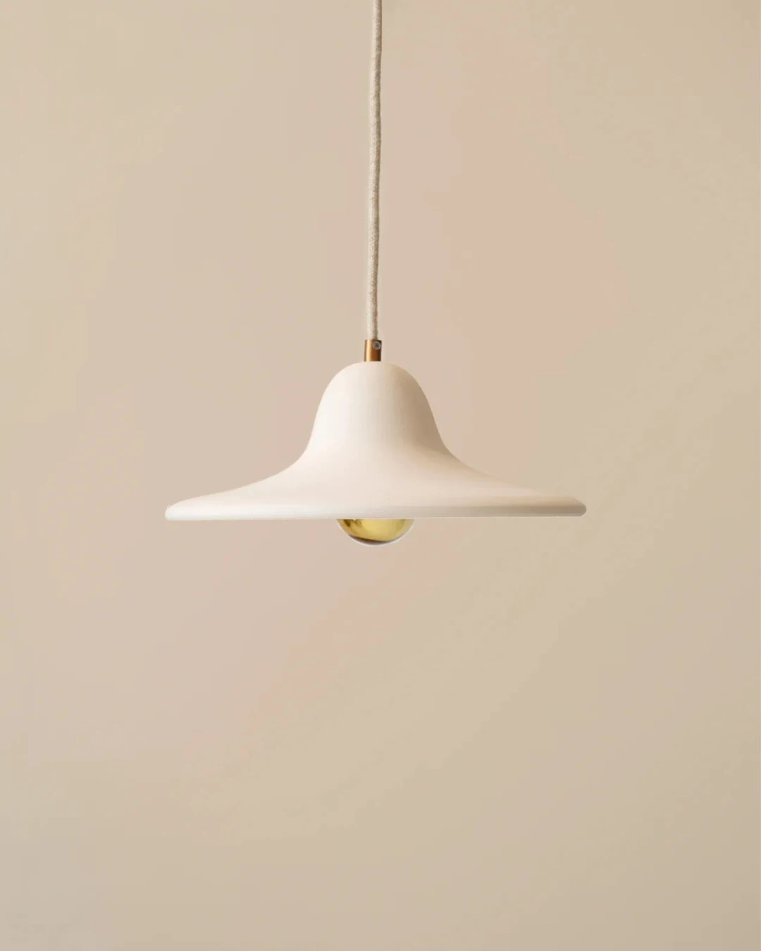 Gigaro L - Suspension céramique brute Ø30 cm