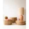 Endoume — Artisan round ceramic coffee table | Masamé