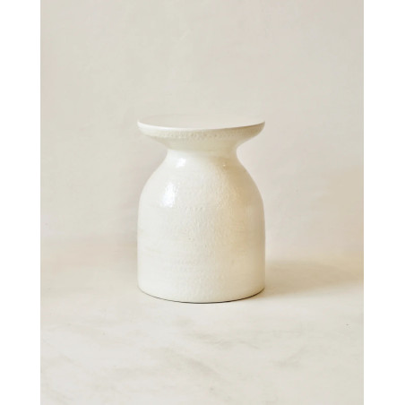 Calla — Organic ceramic side table | Masamé