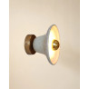 Gigaro S — Glazed ceramic wall light D16 | Masamé
