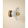 Gigaro S — Glazed ceramic wall light D16 | Masamé