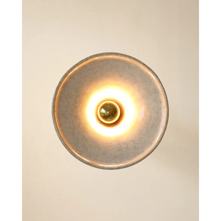 Gigaro L — Glazed ceramic wall light D30 | Masamé