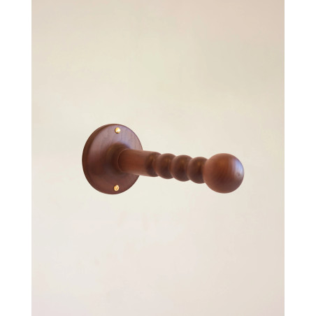 Solies — Solid wood wall hook for Gigaro portable lamp | Masamé