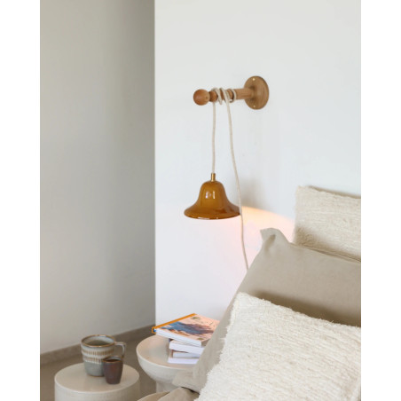 Gigaro S — Glazed ceramic portable lamp D16 | Masamé