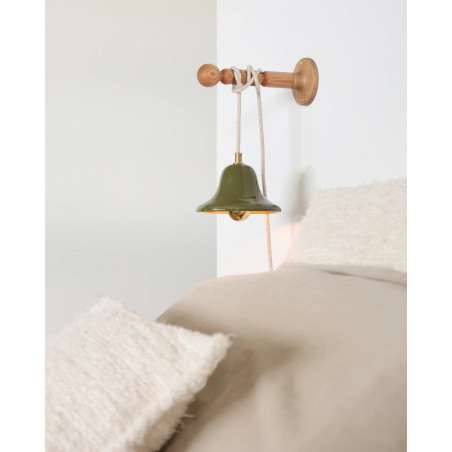 Gigaro S — Glazed ceramic portable lamp D16 | Masamé