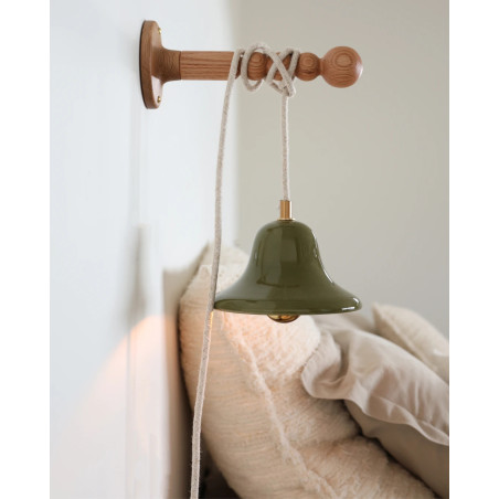 Gigaro S — Glazed ceramic portable lamp D16 | Masamé