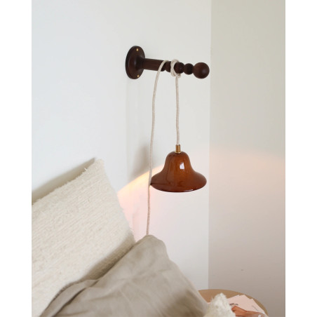 Gigaro S — Glazed ceramic portable lamp D16 | Masamé