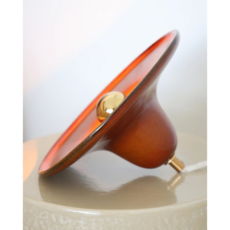 Gigaro M — Glazed ceramic portable lamp D23 | Masamé