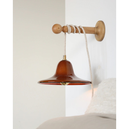 Gigaro M — Glazed ceramic portable lamp D23 | Masamé