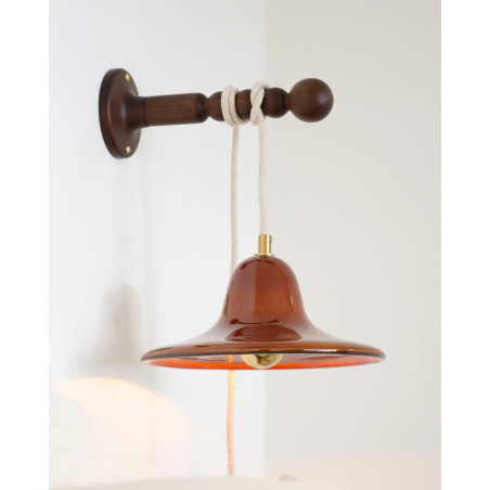 Gigaro M — Glazed ceramic portable lamp D23 | Masamé