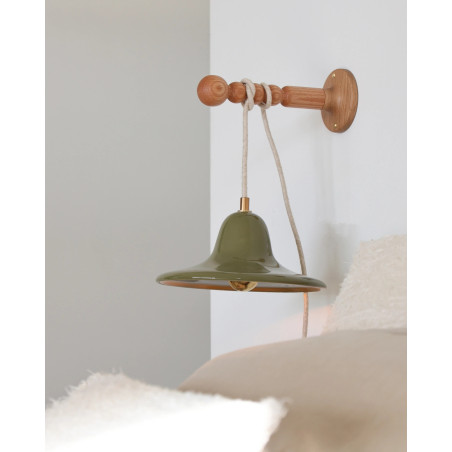 Gigaro M — Glazed ceramic portable lamp D23 | Masamé