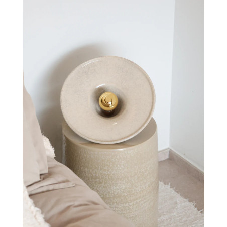 Gigaro L — Baladeuse céramique émaillée D30 | Masamé
