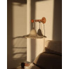 Gigaro L — Glazed ceramic portable lamp D30 | Masamé
