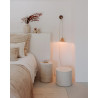 Gigaro S — Raw ceramic portable lamp D16 | Masamé