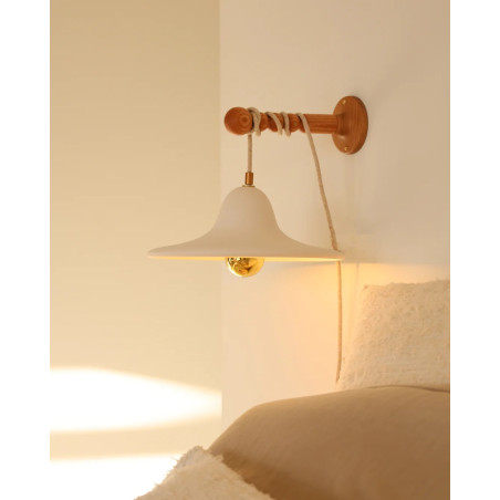 Gigaro L — Raw ceramic portable lamp D30 | Masamé
