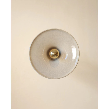 Gigaro M — Glazed ceramic wall light D23 | Masamé
