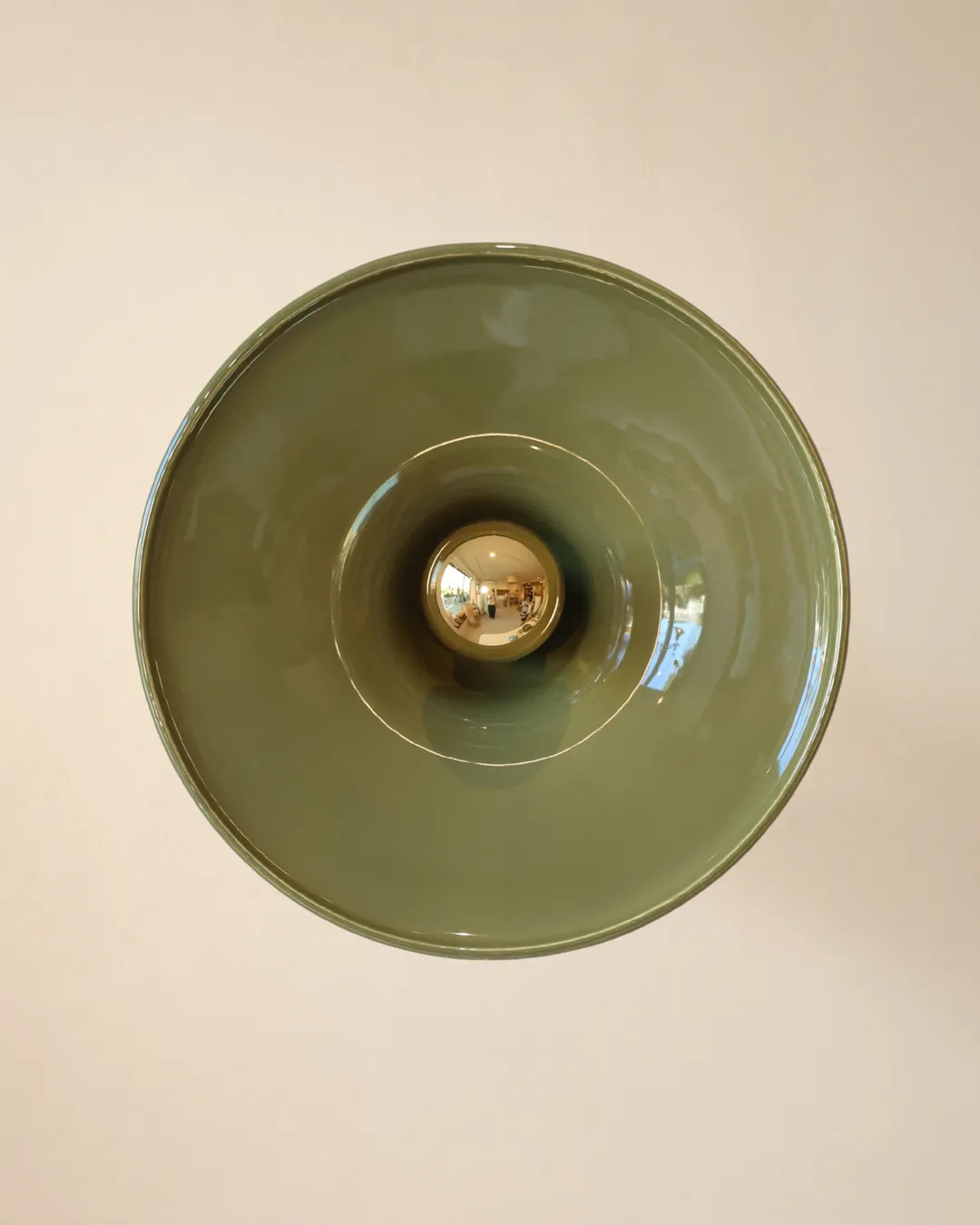 Gigaro L — Glazed ceramic wall light D30 | Masamé