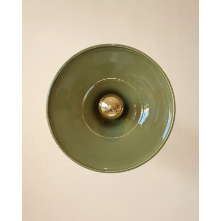Gigaro L — Glazed ceramic wall light D30 | Masamé