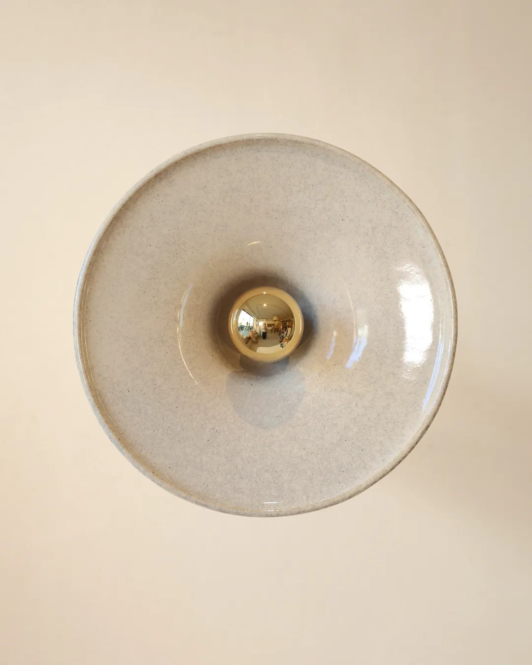 Gigaro L — Glazed ceramic wall light D30 | Masamé
