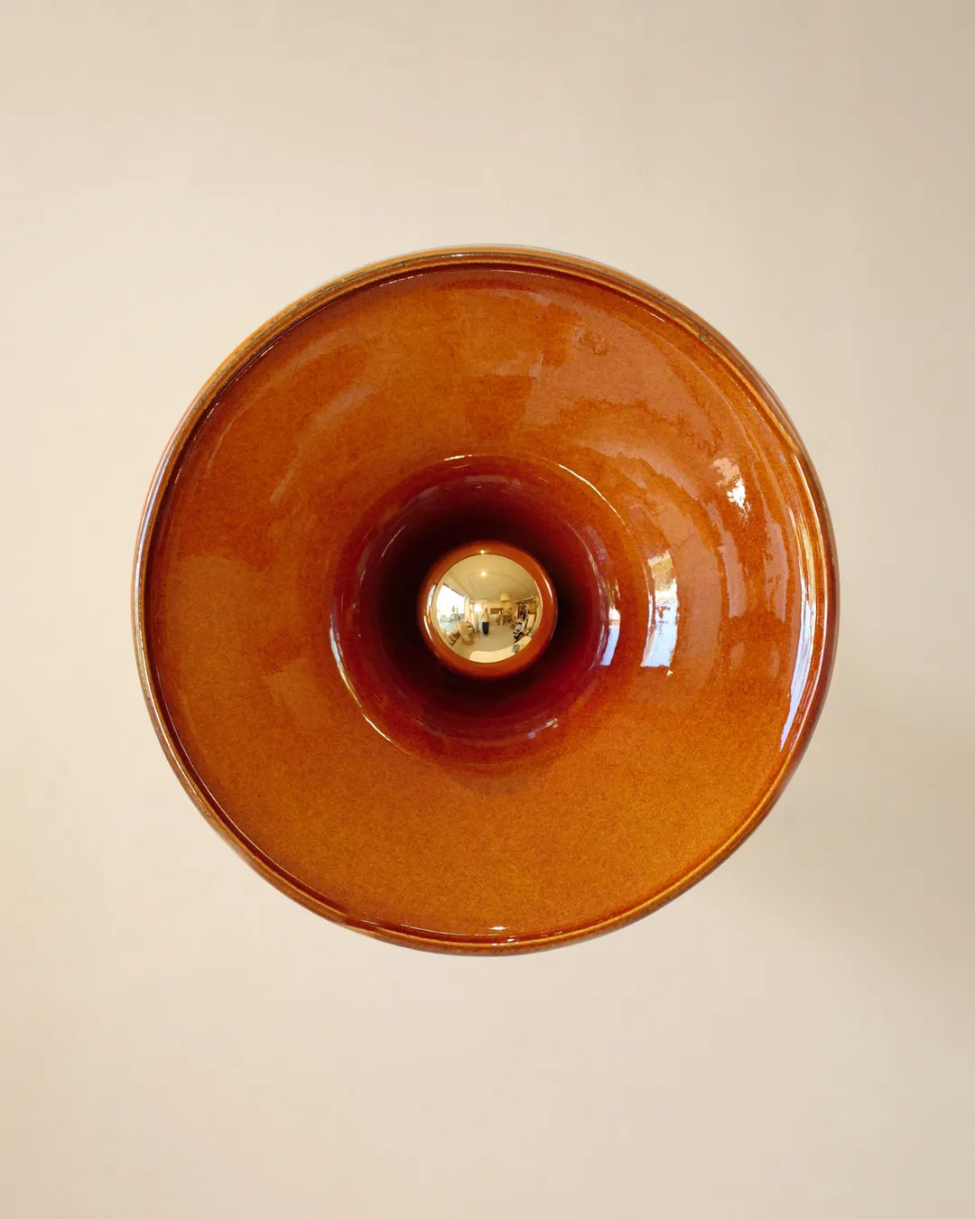 Gigaro L — Glazed ceramic wall light D30 | Masamé