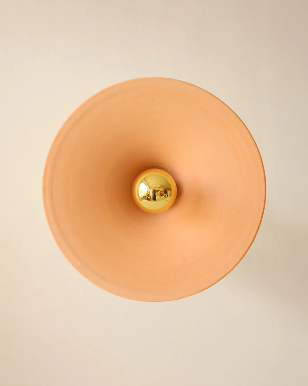 Gigaro L — Raw ceramic wall light D30 | Masamé
