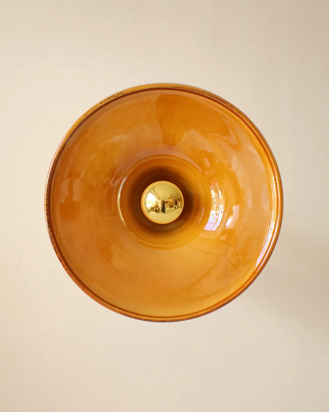 Gigaro L — Glazed ceramic wall light D30 | Masamé