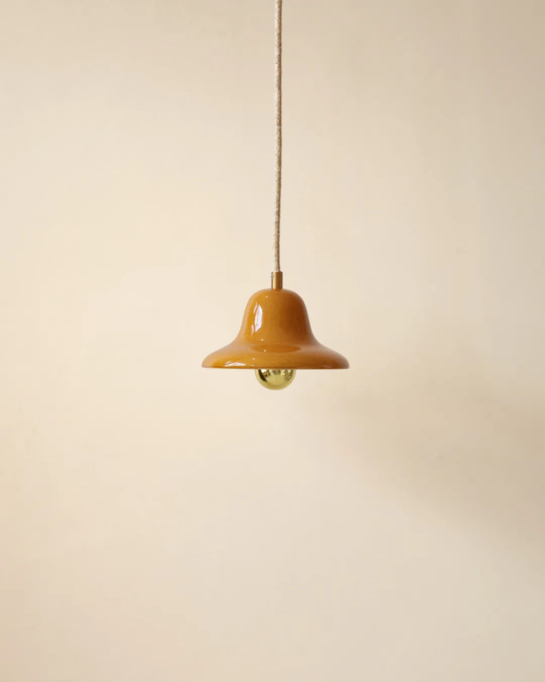 Gigaro S — Glazed ceramic pendant light D16 | Masamé