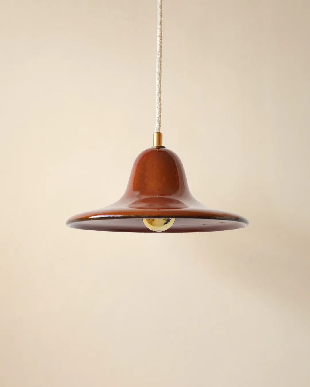 Gigaro M — Suspension céramique émaillée D23 | Masamé