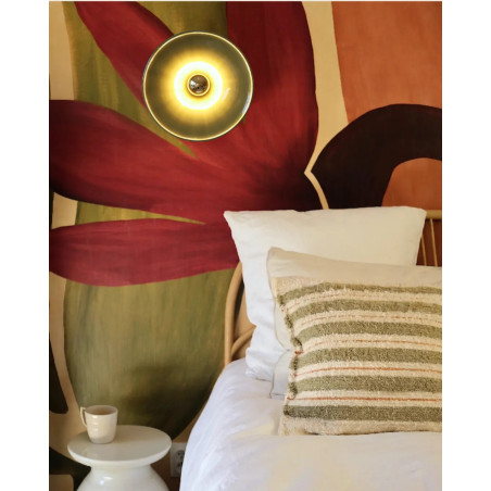 Gigaro L — Glazed ceramic wall light D30 | Masamé