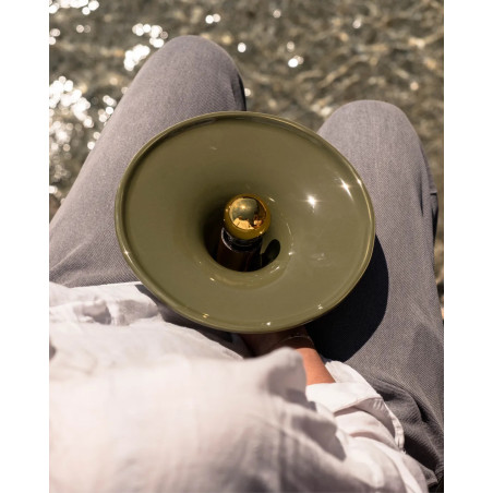 Gigaro M — Glazed ceramic wall light D23 | Masamé