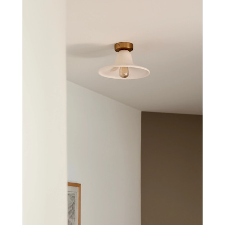 Gigaro M — Raw ceramic wall light D23 | Masamé