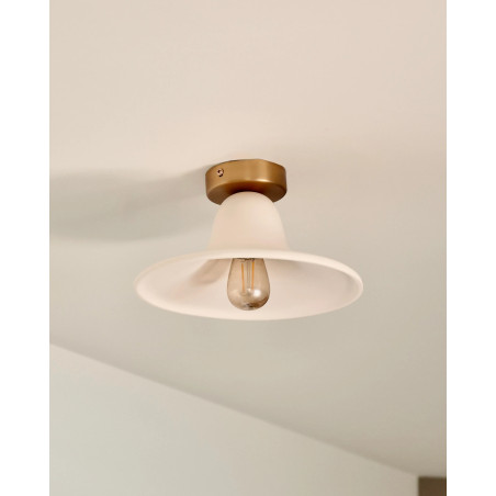 Gigaro M — Raw ceramic wall light D23 | Masamé