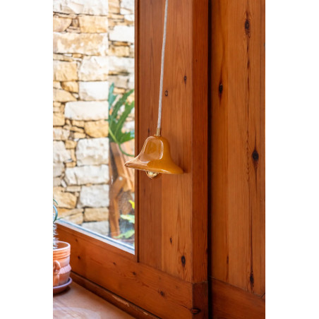 Gigaro S — Glazed ceramic portable lamp D16 | Masamé